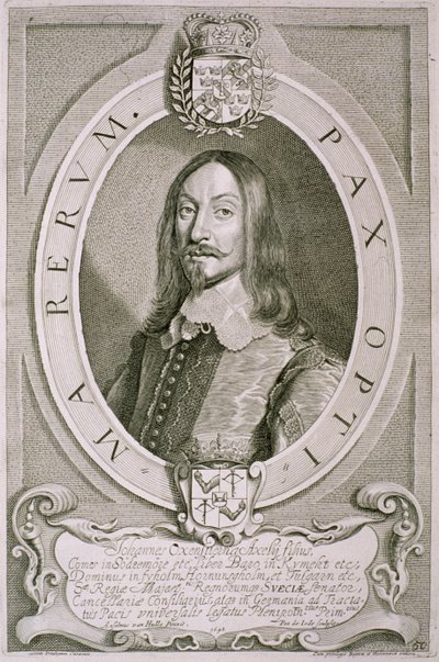 Johan Axelsson Oxenstierna, Count of Sodermore, from 