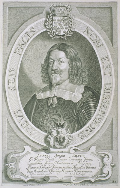 Johann Adler Salvius (1590-1652) from 