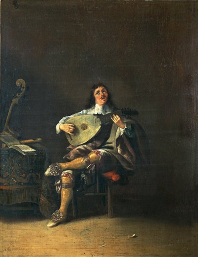 The Five Senses: Hearing by Anthonie (1601-73) Palamedesz