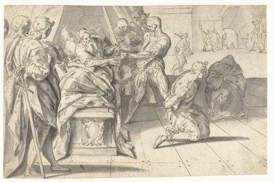Judgment of Count William III the Good over the Bailiff of South Holland by Anthonie Blocklandt