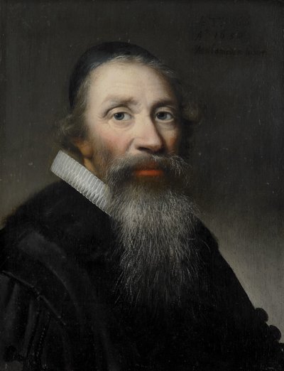 Portrait of a Man, probably a Clergyman by Anthonie Palamedesz (copy after)