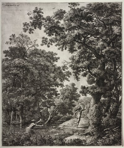 Six Large Upright Landscapes with Scenes from Ovid