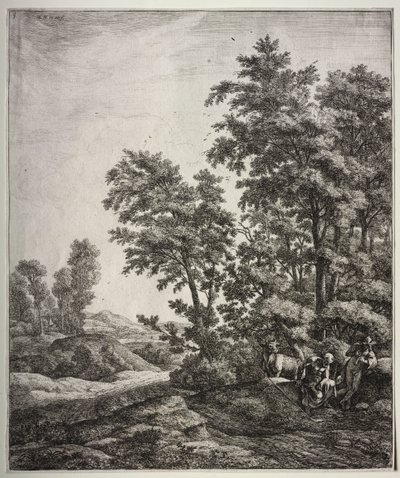 Six Large Upright Landscapes with Scenes from Ovid