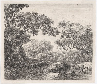 Three Boys and Their Dogs by Anthonie Waterloo