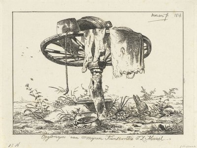 Wheel on a Pole by Anthonie Willem Hendrik Nolthenius de Man