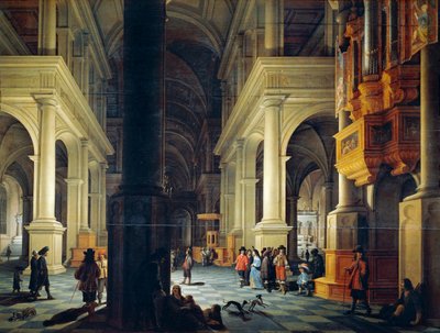Interior of Temple by Anthonie de Lorme