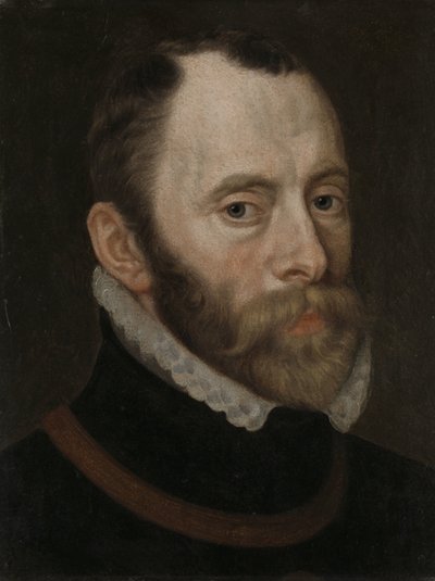 Portrait of Philippe de Montmorency, Count of Horne, Admiral of the Netherlands, Member of the Council of State by Anthonis Mor (copy after)
