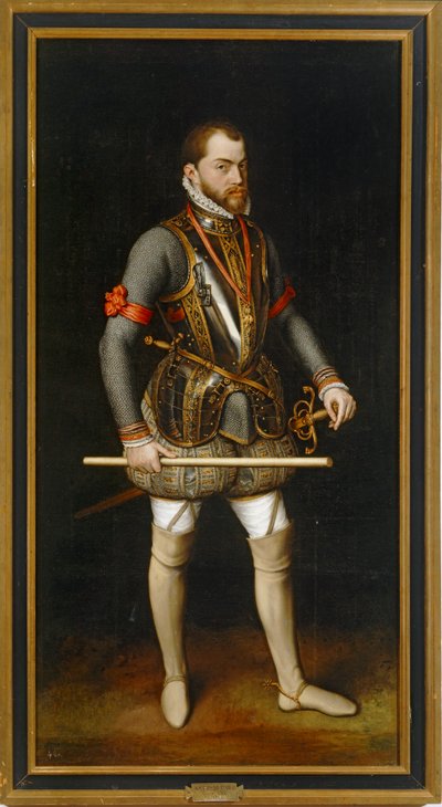 Philip II, King of Spain by Anthonis van Dashorst (c.1519-1576/77) Mor