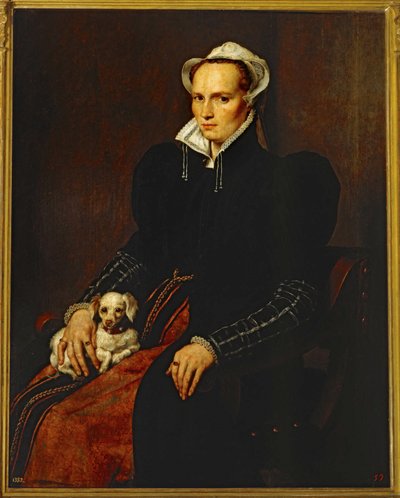 Portrait of a Married Woman by Anthonis van Dashorst (c.1519-1576/77) Mor