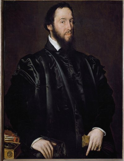 Portrait of Antoine Perrenot de Granvelle by Anthonis Mor van Dashorst