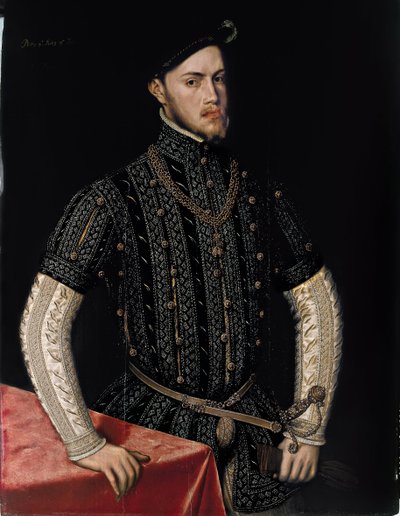 Portrait of Philip II, King of Spain and Portugal by Anthonis van Dashorst Mor