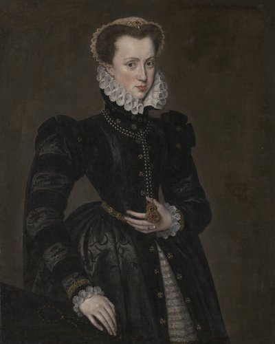 Portrait of a Court Lady by Anthonis van Dashorst Mor