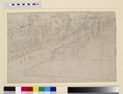 Borough High Street with St. Mary Overy, from 