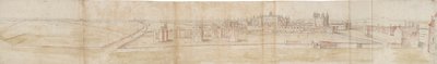 Hampton Court Palace from the North by Anthonis van den Wyngaerde