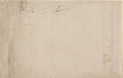 Panorama of London as seen from Southwark: Lambeth by Anthonis van den Wyngaerde