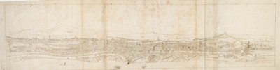 Panoramic View of Rome from Monte Mario, Castel S. Angelo in the Foreground, c. 1550s by Anthonis van den Wyngaerde