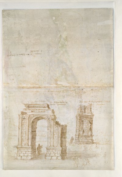 Panoramic View of Tarragona from the South Seawards, c. 1560s by Anthonis van den Wyngaerde