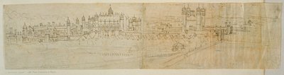 View of Hampton Court from the North, from 