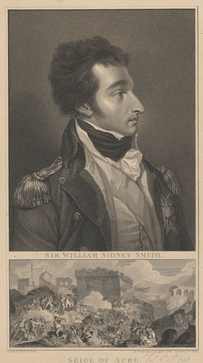 Admiral William Sidney Smith and The Seige of Acre by Anthony Cardon