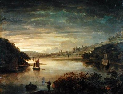 A View on the River Neath in Glamorganshire by Anthony Devis