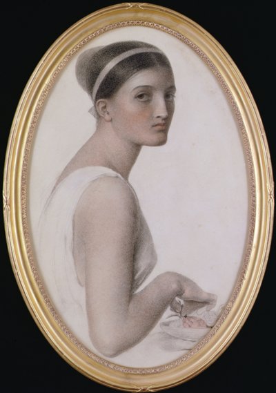 An Ideal Head by Anthony Frederick Augustus Sandys