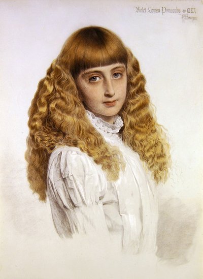 Portrait of Violet Louisa Ponsonby by Anthony Frederick Augustus Sandys