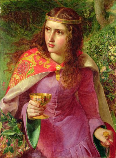 Queen Eleanor, Wife of King Henry II by Anthony Frederick Augustus Sandys