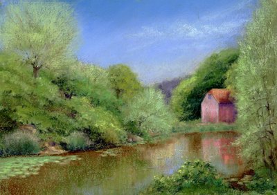 Down Stream to the Mill by Anthony Rule