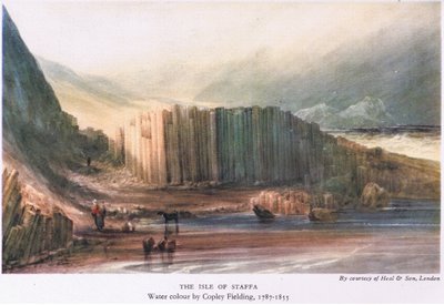 Isle of Staffa by Anthony Vandyke Copley Fielding