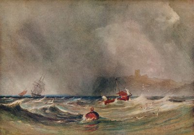 Storm off Whitby by Anthony Vandyke Copley Fielding