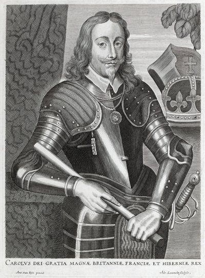 Carolus dei Gratia Magnae Britanniae, Franciae et Hiberniae by Anthony van (after) Dyck