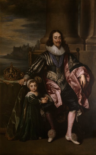 King Charles I and Prince Charles by Anthony van (after) Dyck