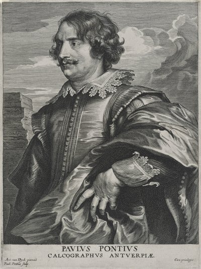 Paulus Pontius by Anthony van (after) Dyck
