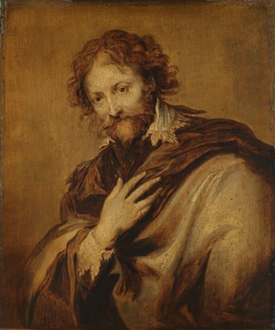 Portrait of Peter Paul Rubens by Anthony van (after) Dyck