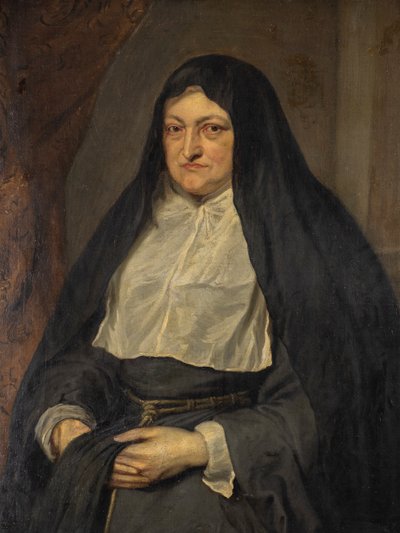 The Infanta Isabella Clara Eugenia Archduchess of Austria and Regent of the Netherlands by Anthony van (school of) Dyck