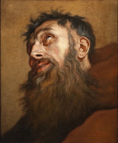 Saint Francis by Anthony van (studio of) Dyck