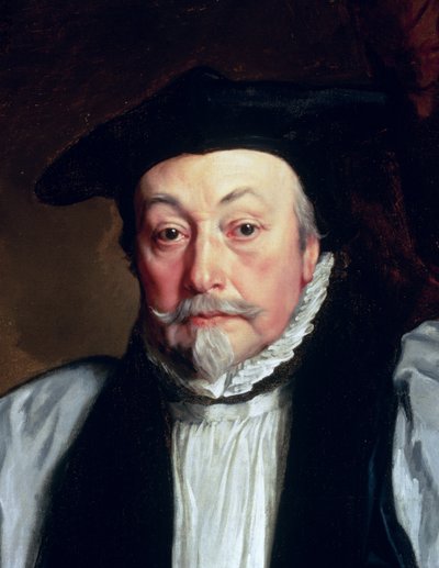 Archbishop William Laud (detail) by Anthony van Dyck