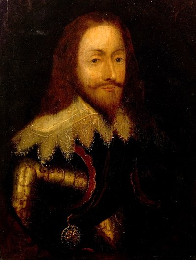 Charles I, in Armour Wearing the Order of the Thistle by Anthony van Dyck