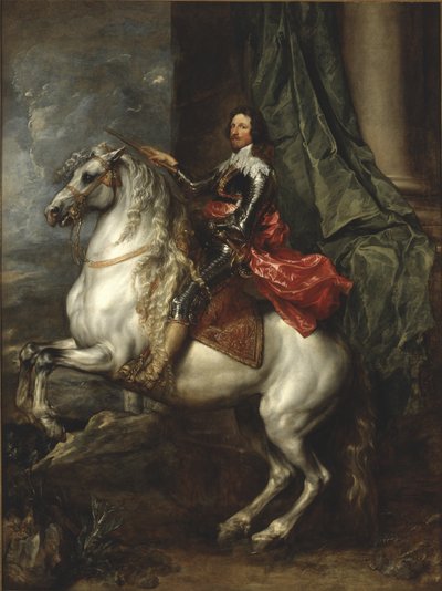 Equestrian Portrait of Thomas Francis of Savoy, Prince of Carignano by Anthony van Dyck