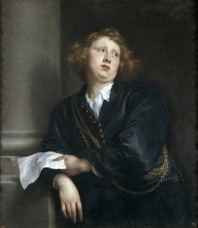 Portrait of the Composer and Organist Henricus Liberti by Anthony van Dyck