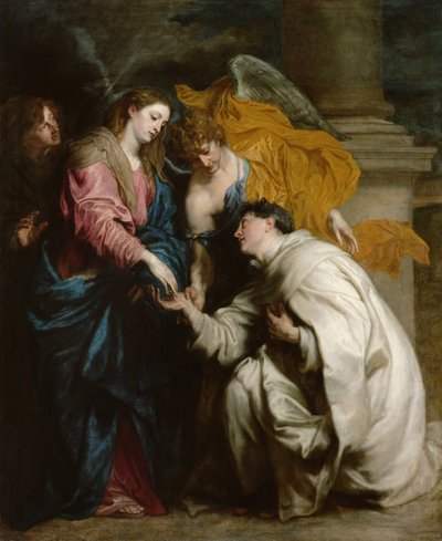 The Vision of Blessed Hermann of Steinfeld, also known as Joseph by Anthony van Dyck