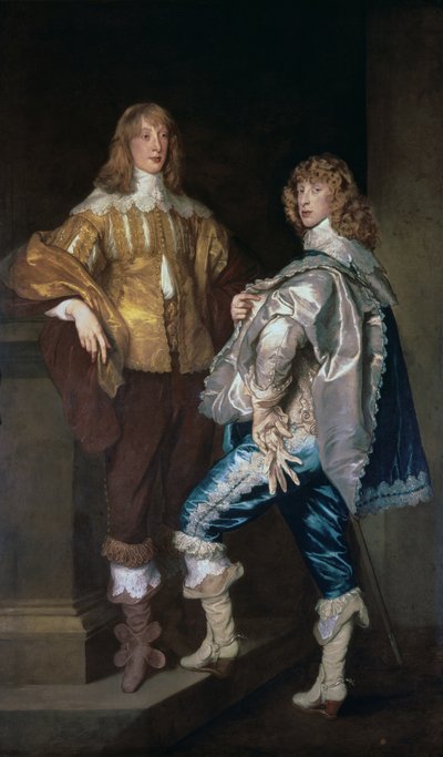 Lord John Stuart and His Brother, Lord Bernard Stuart by Anthony van Dyck