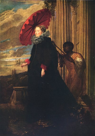 Marchesa Elena Grimaldi, Wife of Marchese Nicola Cattaneo by Anthony van Dyck