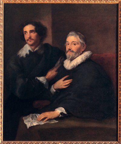 Portrait of the Brothers de Wael by Anthony van Dyck