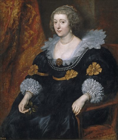 Portrait of Amalia of Solms-Braunfels by Anthony van Dyck
