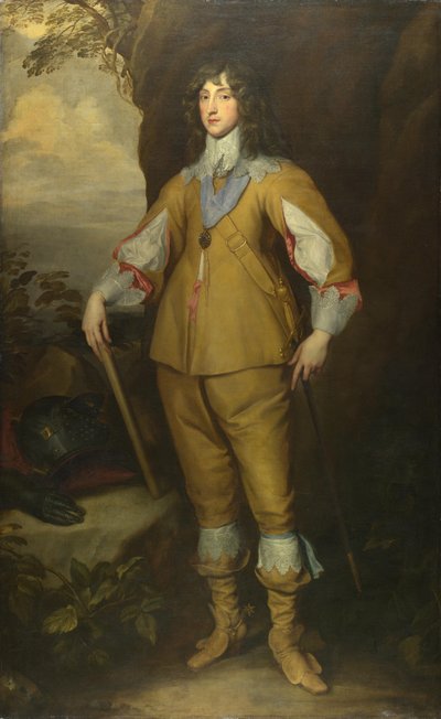 Portrait of Charles I Louis, Elector Palatine, ca. 1637 by Anthony van, Dyck