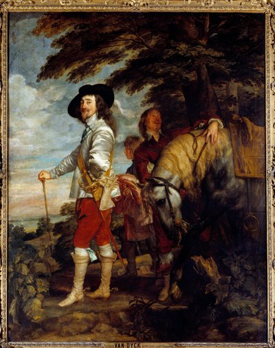 Portrait of Charles I Stuart, King of England, Hunting by Anthony van Dyck