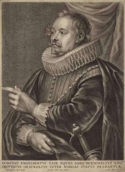 Portrait of Engelbert Taye by Anthony van Dyck
