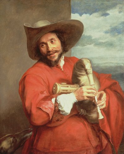 Portrait of Francois Langlois by Anthony van Dyck
