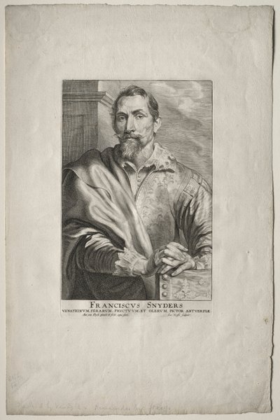Portrait of Frans Snyders by Anthony van Dyck